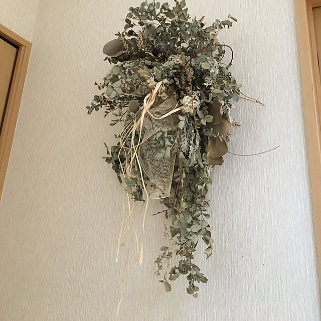 壁/天井/ドライフラワーのインテリア実例 - 2018-02-04 11:39:45