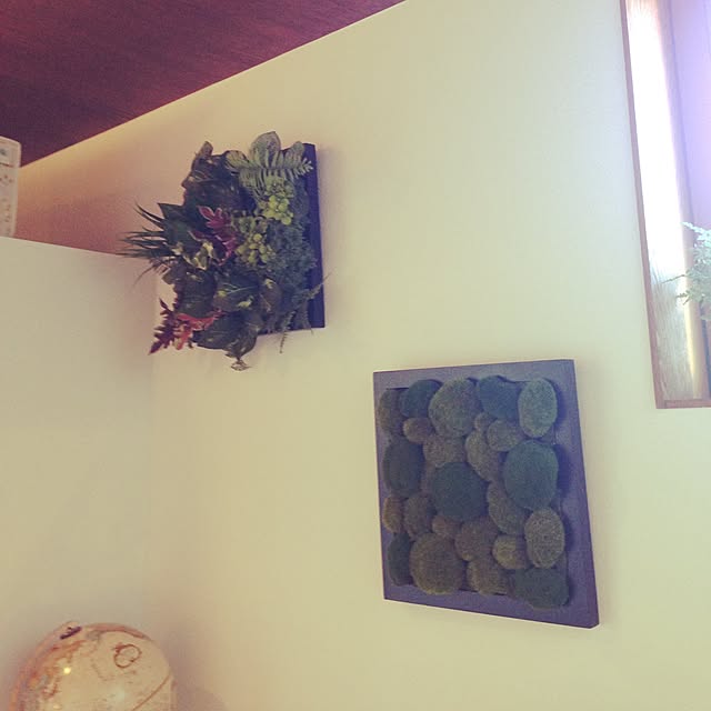 壁/天井/雑貨/観葉植物/カフェ風/北欧...などのインテリア実例 - 2016-01-17 08:19:29