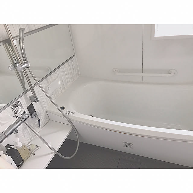 バス/トイレ/ほっからり床/赤ちゃんのいる暮らし/こどものいる暮らし/アクセントクロス...などのインテリア実例 - 2017-08-26 18:19:39