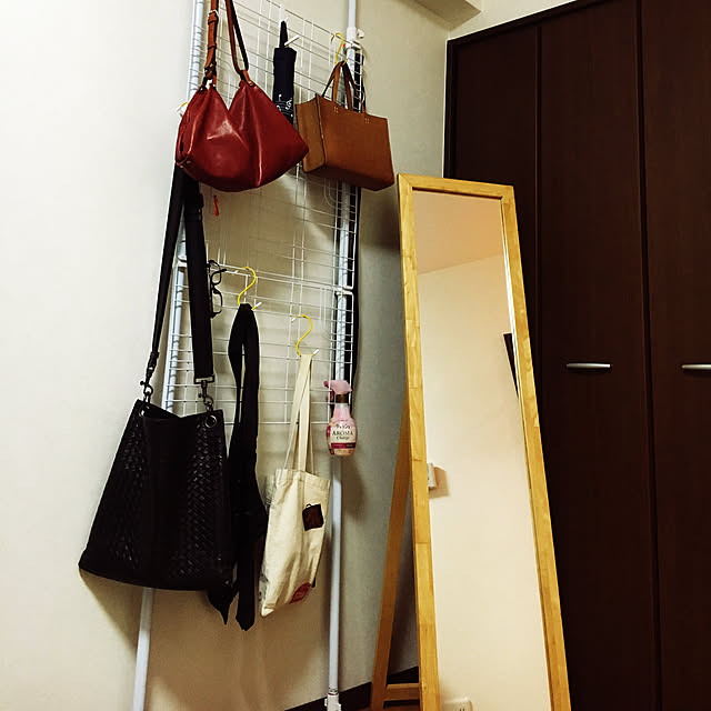 DAY31のニトリ-〔幅64x奥行8x高さ265cm〕2WAYパーティション(ルナソル2WH) の家具・インテリア写真