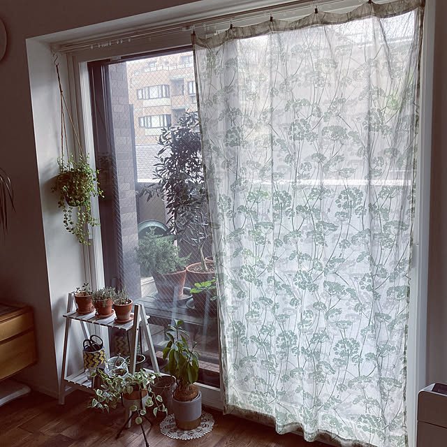 ベランダ/マンション暮らし/観葉植物/IKEA/多肉植物...などのインテリア実例 - 2021-08-28 12:03:36
