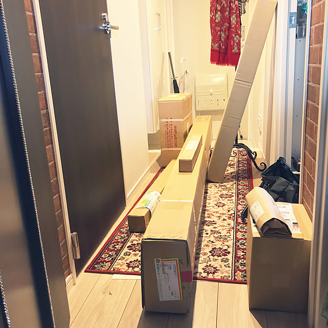 築30年以上/東京一人暮らし/楽天で買ったもの/DIY/玄関/入り口のインテリア実例 - 2019-06-08 13:30:22