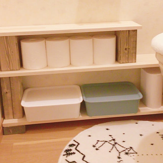 バス/トイレ/賃貸でも諦めない！/賃貸でも可愛く♪/一人暮らし/DIY...などのインテリア実例 - 2018-05-22 21:49:34