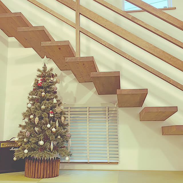 クリスマスツリー/マイホーム記録/カフェ風/新居/漆喰...などのインテリア実例 - 2020-12-20 19:36:23