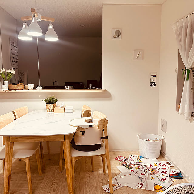ダイソー/照明/ナチュラル/IKEA/100均...などのインテリア実例 - 2023-06-12 22:08:07