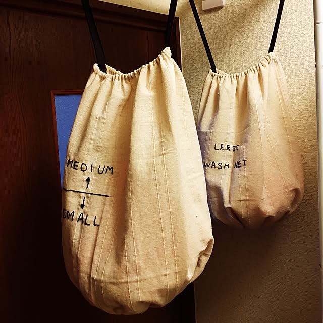 バス/トイレ/洗濯ネット/ダイソー/100均/ハンドメイド...などのインテリア実例 - 2016-11-18 23:45:30
