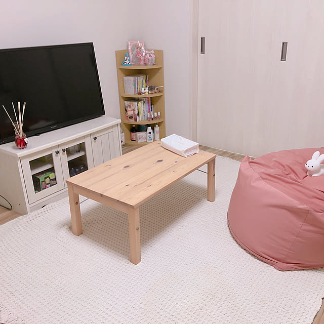 無印良品 パイン材ローテーブル・折りたたみ式 幅80×奥行50×高さ 無印良品 パイン材ローテーブル・折りたたみ式 幅80×奥行50×高さ