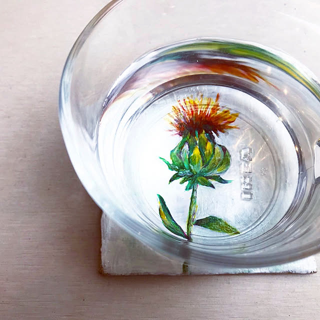 イラスト手書き/絵付け/植物のある暮らし/Flowers/花のある暮らし...などのインテリア実例 - 2021-03-20 11:47:54