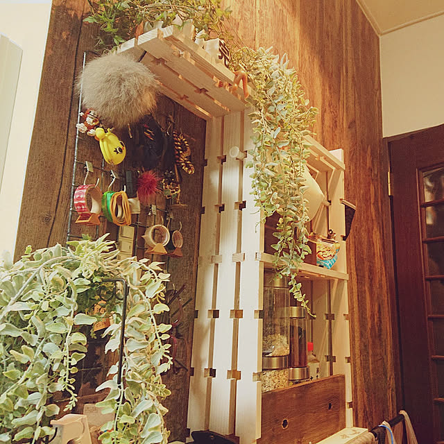 棚/DIY/フェイクグリーンのインテリア実例 - 2021-03-10 13:27:04