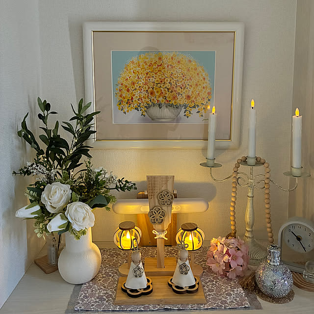 玄関/入り口/ひな祭り/ねこのいる日常/ねこが好き/フレグランスランプ...などのインテリア実例 - 2026-02-14 10:33:11