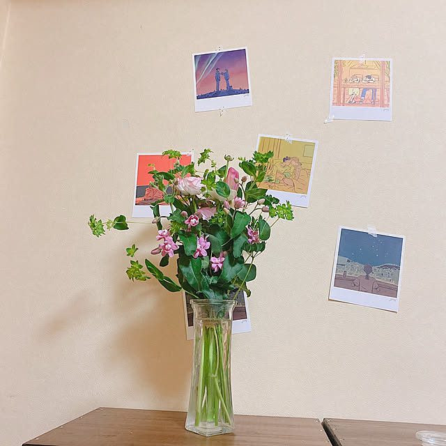 娘の部屋です♡/誕生日プレゼント/サプライズプレゼント/おうち花/棚のインテリア実例 - 2021-01-09 19:51:19