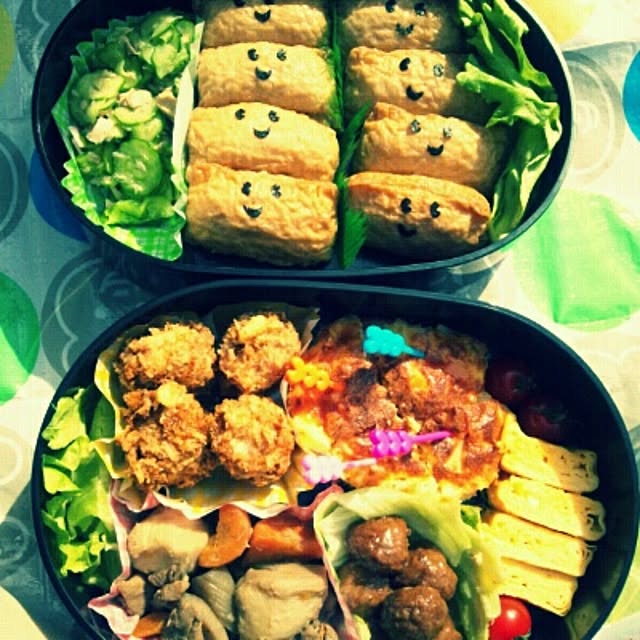 キッチン/いなり寿司/お花見/お弁当♡のインテリア実例 - 2014-09-24 18:54:09