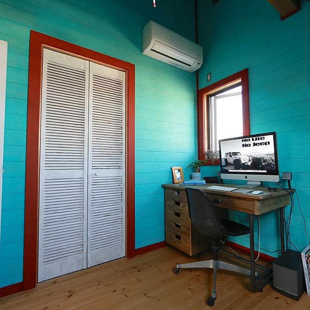 Gloss Simple Desk カリフォルニアスタイル西海岸風