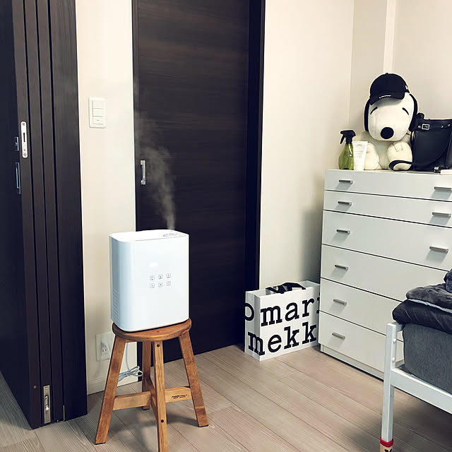 ベッドサイド/加湿器/kinoka/COUNTRY KINOKA/スツール...などのインテリア実例 - 2020-01-25 11:11:49