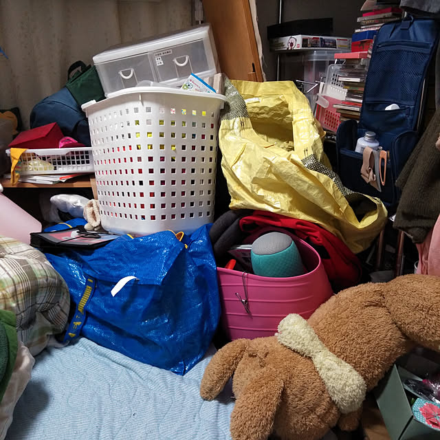ベッド周り/汚部屋改造計画/大掃除/たどり着けないのインテリア実例 - 2019-12-29 10:44:25