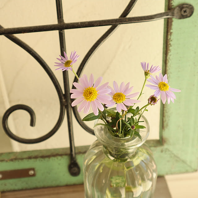 机/お花のある暮らし/小さな幸せを感じる生活/お花で季節を楽しむ/漆喰壁...などのインテリア実例 - 2022-12-07 14:34:48