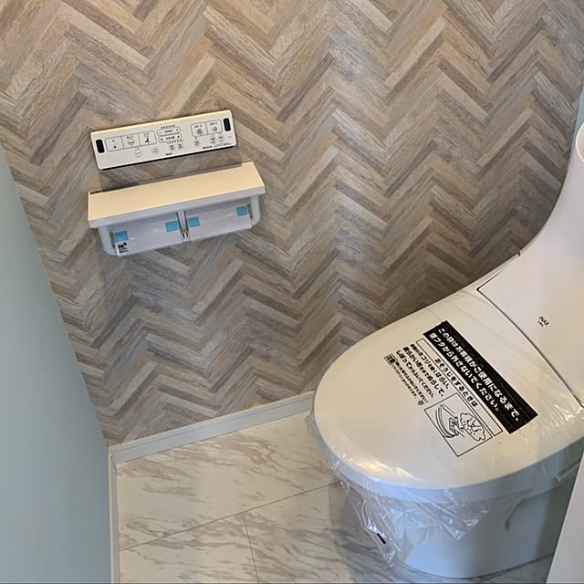 ヘリンボーン/バス/トイレのインテリア実例 - 2019-09-22 20:54:20