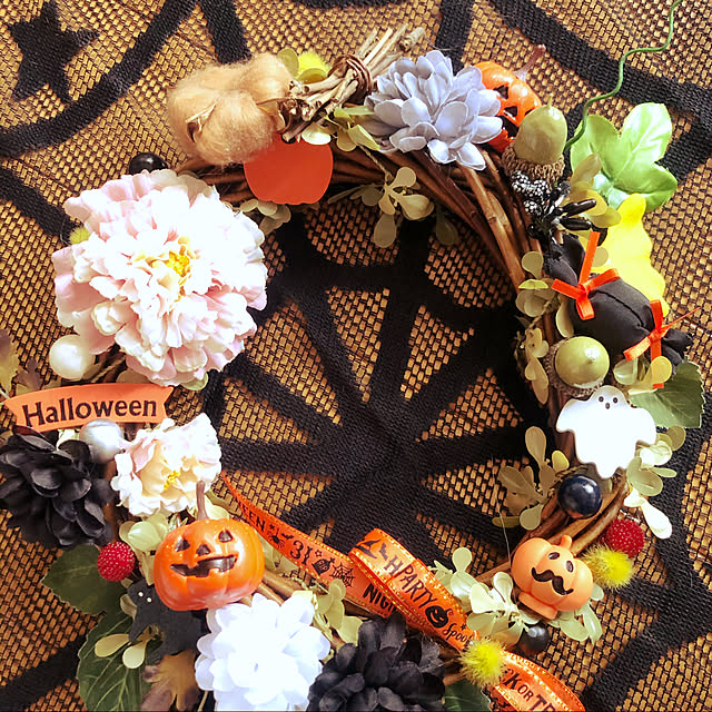 ハロウィン/100均/壁/天井のインテリア実例 - 2020-11-03 00:12:13