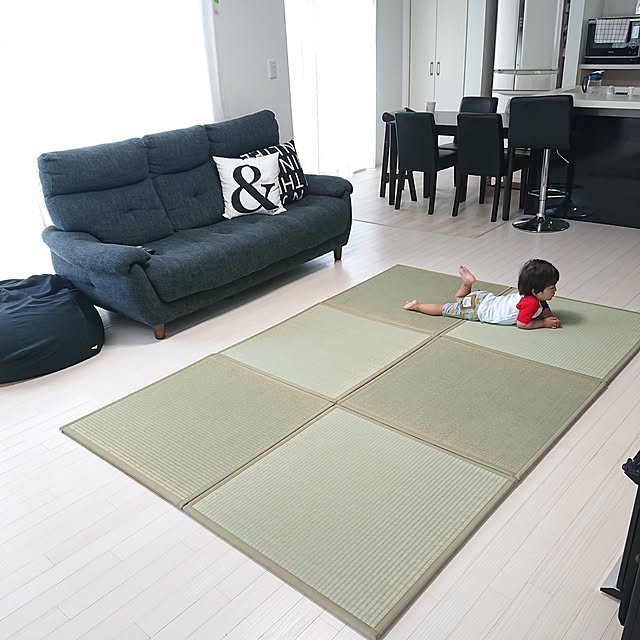 国産 い草 置き畳 ユニット畳 82×82cm 「 あぐら 」 6枚セット 国産 い草 置き畳 ユニット畳 82×82cm 「 あぐら 」 6枚セット