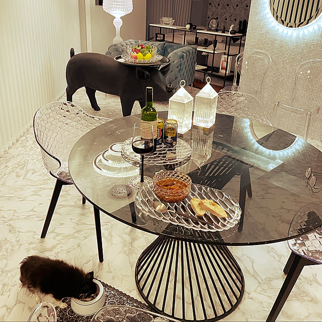 Kartell カルテル 正規販売店】充電式テーブルランプ ランタン Kartell カルテル 正規販売店】充電式テーブルランプ ランタン