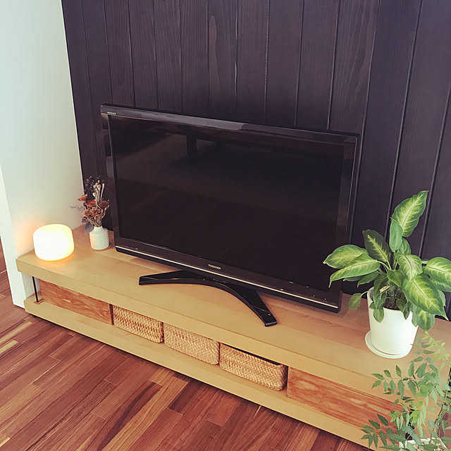 棚/白山陶器花器/無印良品/田舎暮らし+ﾟ*/グリーンのある暮らし...などのインテリア実例 - 2017-11-04 13:03:33