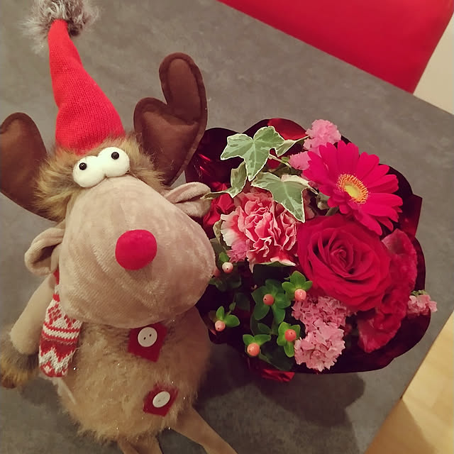 机/雑貨/クリスマス/トナカイのインテリア実例 - 2020-12-08 17:25:20