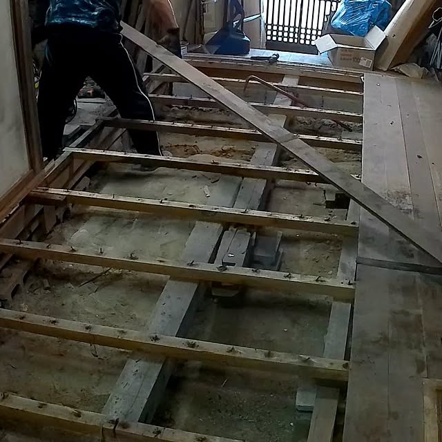 セルフリノベーション/古民家再生/床解体/キッチンのインテリア実例 - 2024-08-27 02:53:09