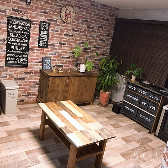 2×4材/DIY/1×4材/リノベーション/観葉植物...などのインテリア実例 - 2019-05-23 19:39:38