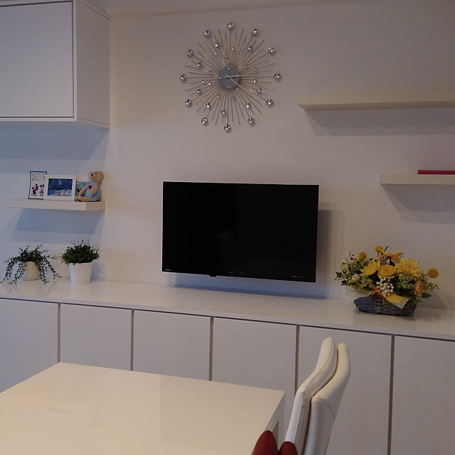リビング/ホワイトインテリア/IKEA/リノベーション/Francfranc...などのインテリア実例 - 2021-09-21 22:00:24