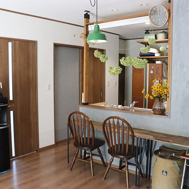 部屋全体/自然素材/自然素材が好き/アクセントクロス/DIY...などのインテリア実例 - 2024-07-25 16:02:53