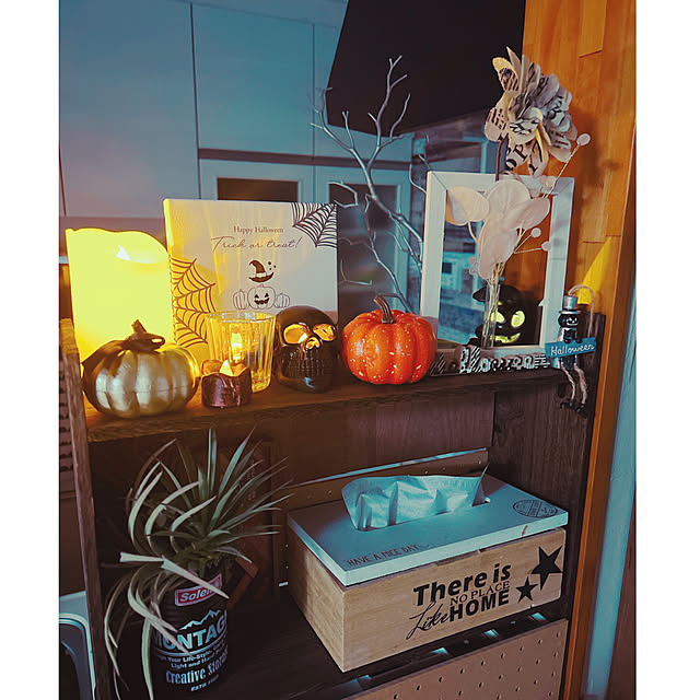 玄関/入り口/デザインボード/キャンドゥのハロウィングッズ/キャンドゥ/マグネット...などのインテリア実例 - 2023-10-26 14:02:25