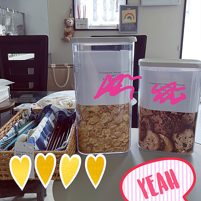 キッチン/見てくれてありがとうございます♡/雑くてごめんなさい/割れなくて、蓋が簡単に開くやつのインテリア実例 - 2024-06-27 16:15:46