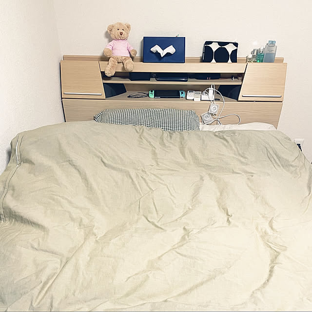 無印良品/ニトリ/ベッド周りのインテリア実例 - 2020-12-14 16:41:52