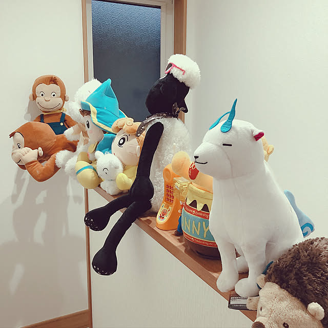 壁/天井/ぬいぐるみのある生活/100均のインテリア実例 - 2019-01-29 20:44:56