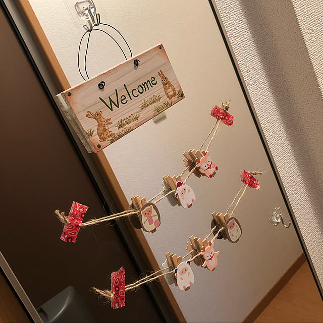 玄関/入り口/Daiso/一人暮らし/100均のインテリア実例 - 2019-01-26 13:31:58