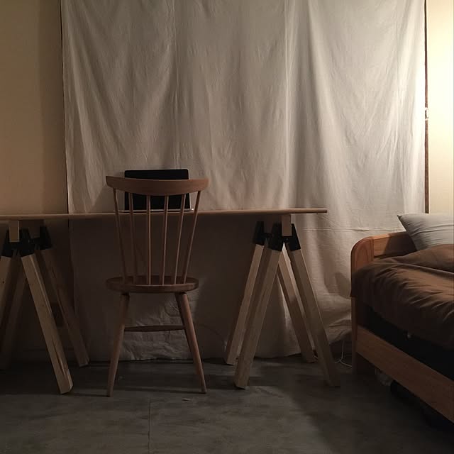 リビング/DIY/一人暮らし/カフェ風/照明...などのインテリア実例 - 2017-05-25 17:54:10