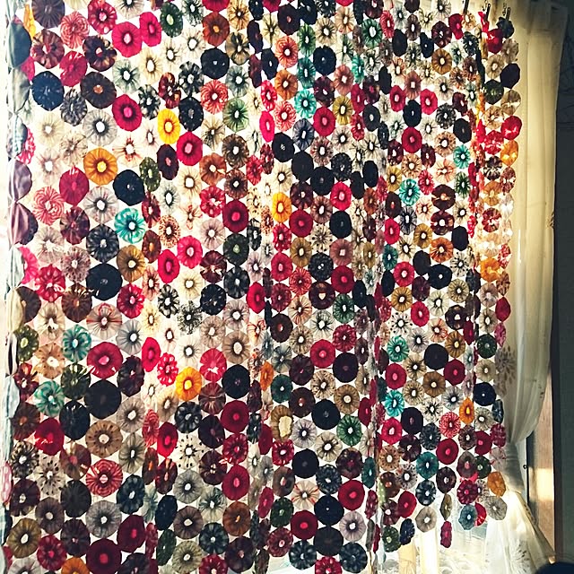 ヨーヨーキルト (ヨーヨーキルトのお花 Yoyo Quilt Flower ヨーヨーキルト (ヨーヨーキルトのお花 Yoyo Quilt Flower