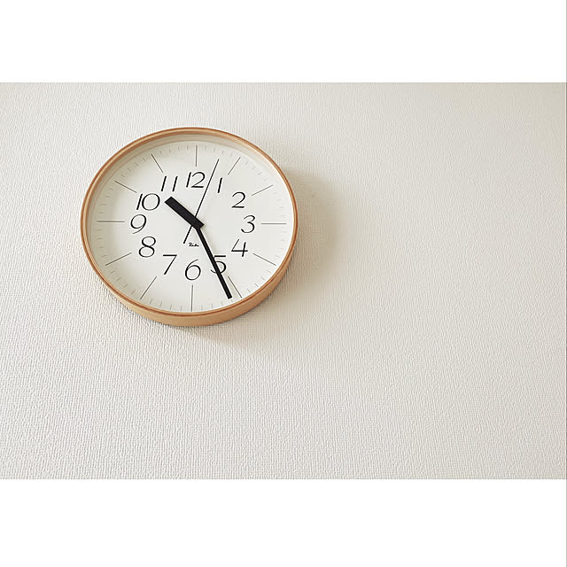 nokoのLemnos-Lemnos レムノス RIKI CLOCK RC リキ クロック アールシー WR20-01 / WR20-02 電波時計 掛時計 掛け時計 ウォールクロック 壁掛け時計の家具・インテリア写真
