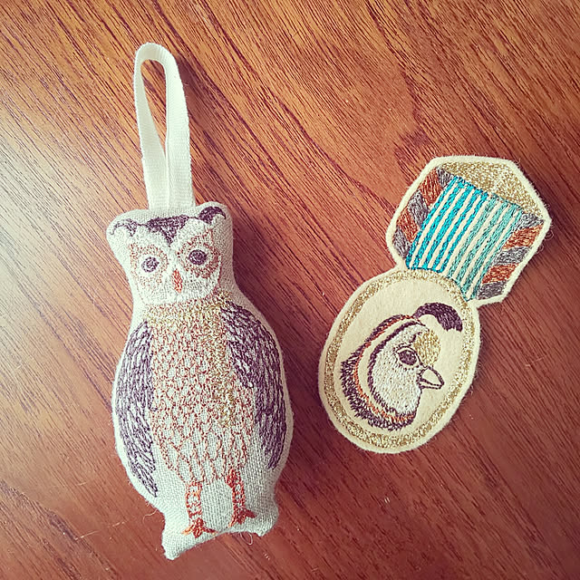 机/築古賃貸マンション/coralandtusk/刺繍/アート...などのインテリア実例 - 2019-01-28 18:15:05