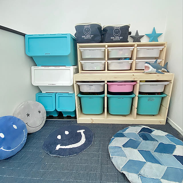 おもちゃスペース/おもちゃ収納/キャリコ/IKEA/イケア...などのインテリア実例 - 2020-12-03 12:56:21