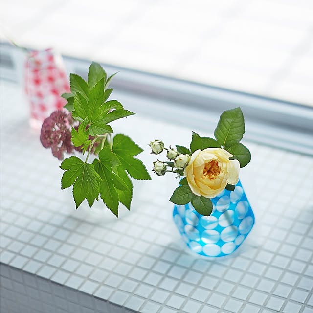 バス/トイレ/D-BROS/フラワーベース/花/花のある暮らし...などのインテリア実例 - 2016-05-19 15:36:02