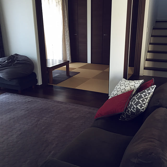 部屋全体/無印良品/ソファのインテリア実例 - 2017-09-26 22:50:31