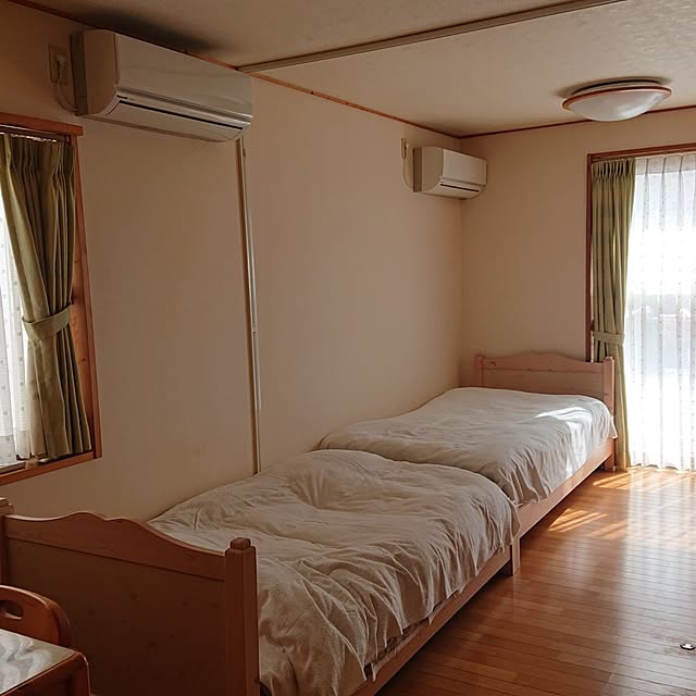 壁/天井/春の模様替え/ベッド/カーテンのインテリア実例 - 2025-03-18 21:17:14