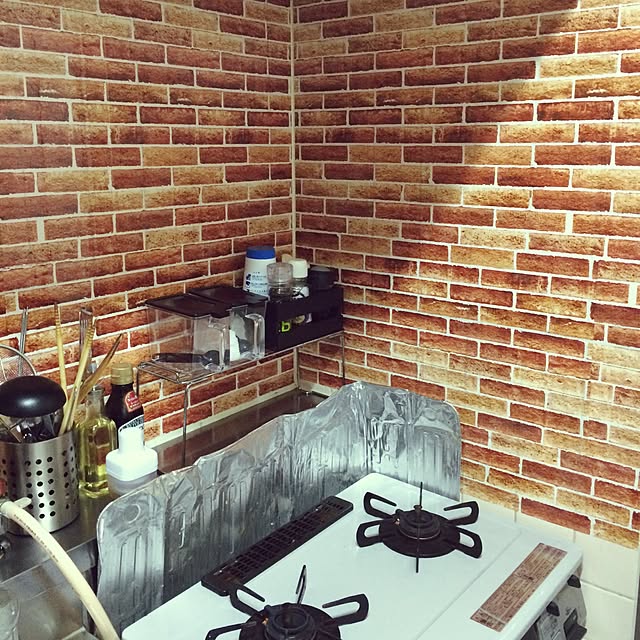 キッチン/賃貸/セリア/100均のインテリア実例 - 2015-05-08 22:59:17