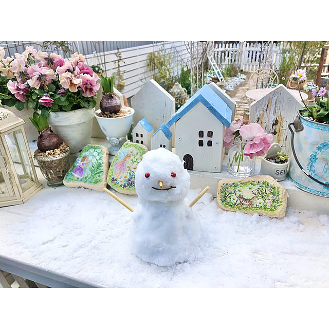ponの-ガーデンフェンスL 目隠し 木製 柵【ガーデニング雑貨】の家具・インテリア写真