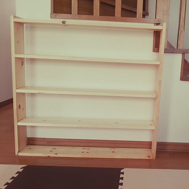 初DIY/本棚ディスプレイ/我が家の本棚/本棚/DIYなどの 初DIY/本棚ディスプレイ/我が家の本棚/本棚/DIYなどの