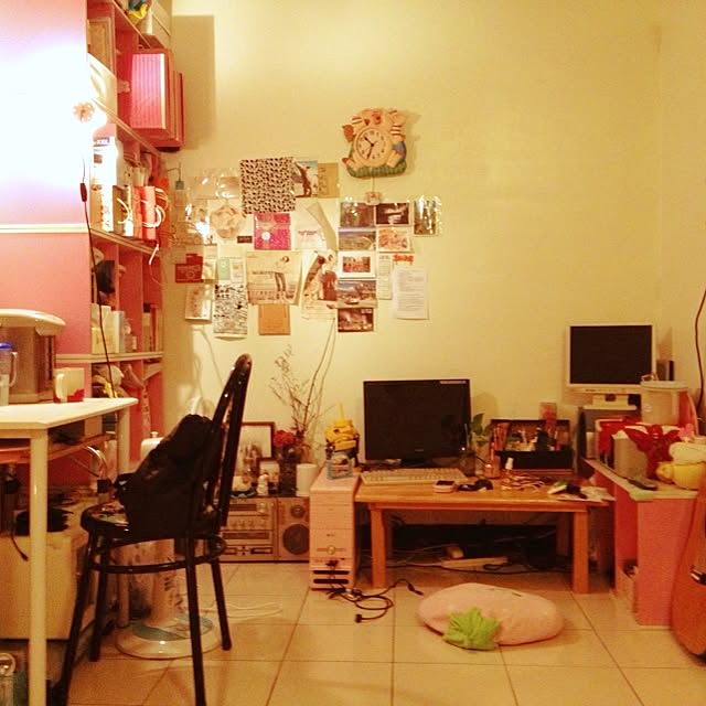 机のインテリア実例 - 2014-06-23 21:37:08