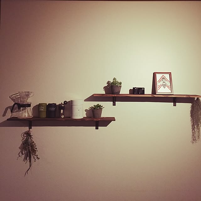 壁/天井/IKEA/多肉植物/観葉植物/カフェ風...などのインテリア実例 - 2016-05-19 20:59:49