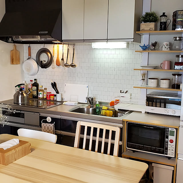 キッチン/カフェ風/北欧/DIY/IKEA...などのインテリア実例 - 2020-03-25 20:45:42