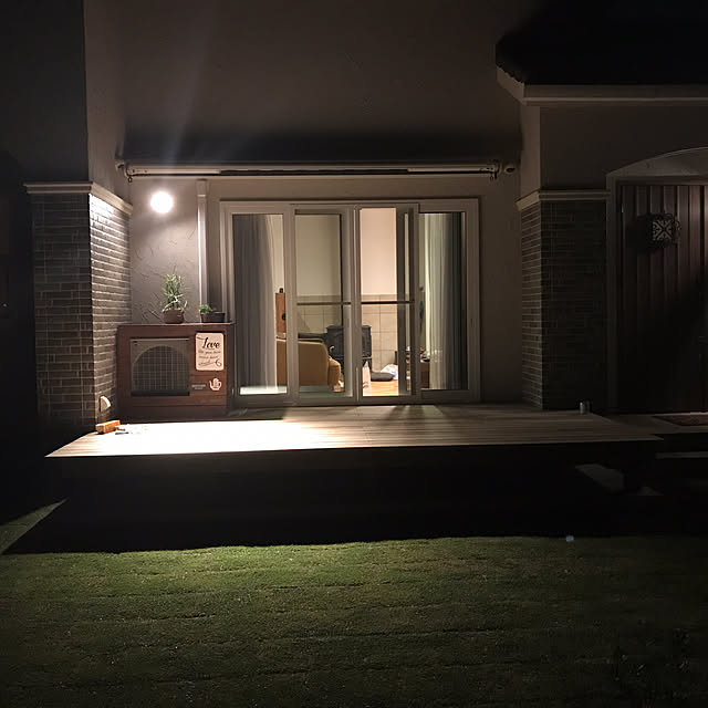 玄関/入り口/オーニング/室外機カバーDIY/室外機カバーのインテリア実例 - 2018-04-01 21:23:16
